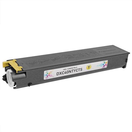 Compatible Sharp DX-C40NTY Yellow Toner Cartridge (10,000 Pages)