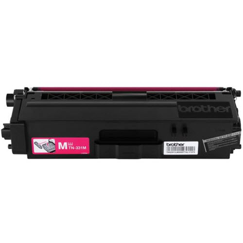 OEM Brother TN331M Magenta Toner Cartridge (1,500 Pages)