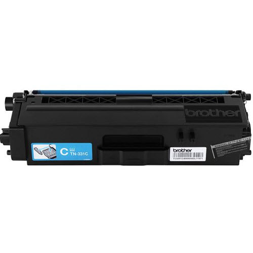 OEM Brother TN331C Cyan Toner Cartridge (1,500 Pages)