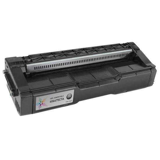 Compatible Ricoh 406475 Black Toner Cartridge (6,500 Pages)
