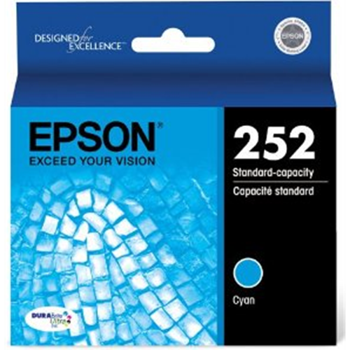OEM Epson T252220 Cyan Ink Cartridge (300 Pages)