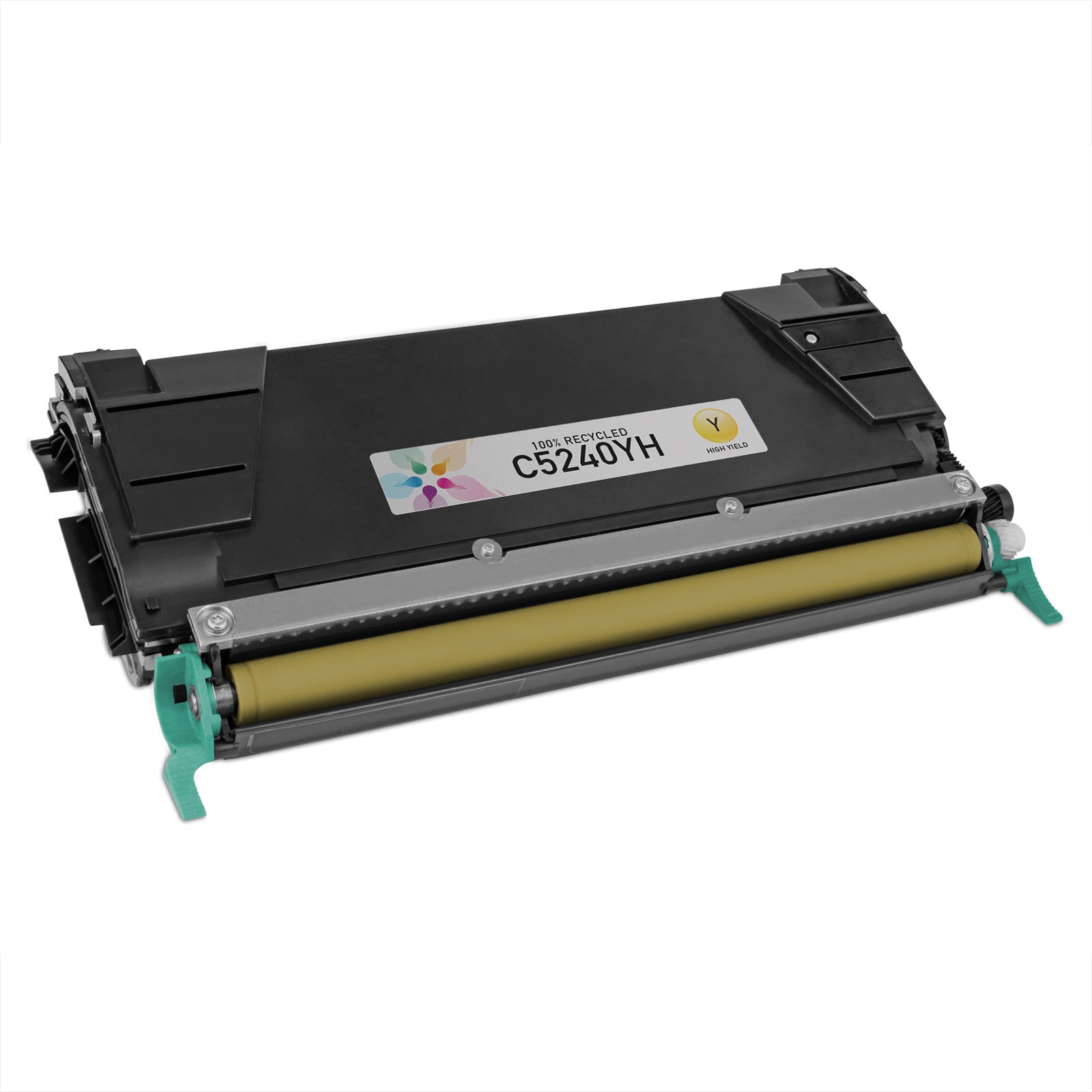 Remanufactured Lexmark C5240YH High Yield Yellow Laser Toner Cartridge (5,000 Pages)