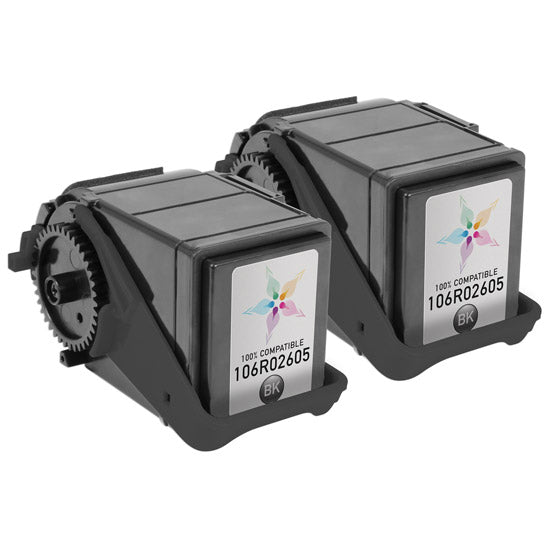 Compatible Xerox 106R02605 Black Toner Cartridge (10,000 Pages)