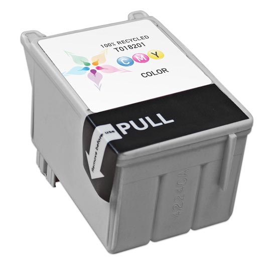 Remanufactured Epson T018201 Color Ink Cartridge (380 Pages)