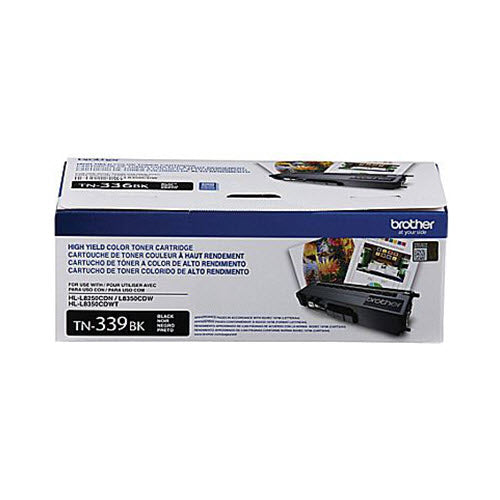 OEM Brother TN339BK Super High Yield Black Toner Cartridge (6,000 Pages)