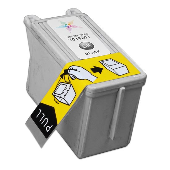 Remanufactured Epson T019201 Black Ink Cartridge