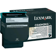 OEM Lexmark C540H2KG High Yield Black Toner Cartridge (2,500 Pages)
