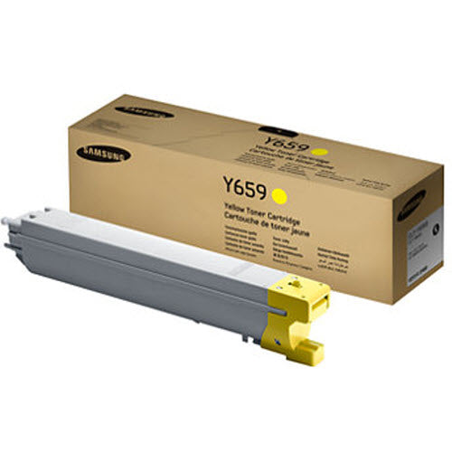 OEM Samsung CLT-Y659S Yellow Toner Cartridge (15,000 Pages)