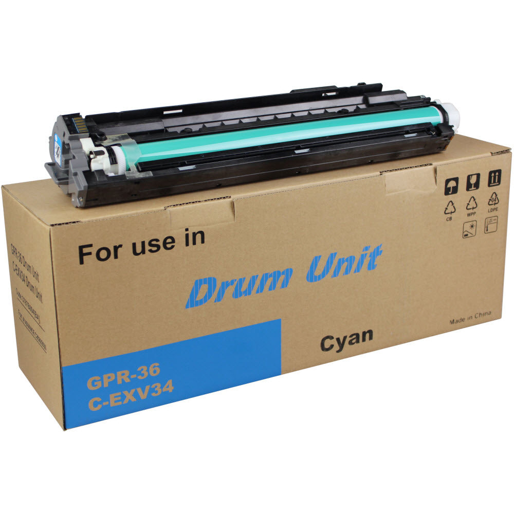OEM Canon GPR-36 Cyan Drum Unit (51,000 Pages)