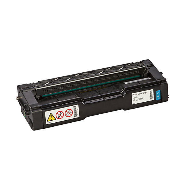 OEM Ricoh 407654 Cyan Toner Cartridge (6,000 Pages)