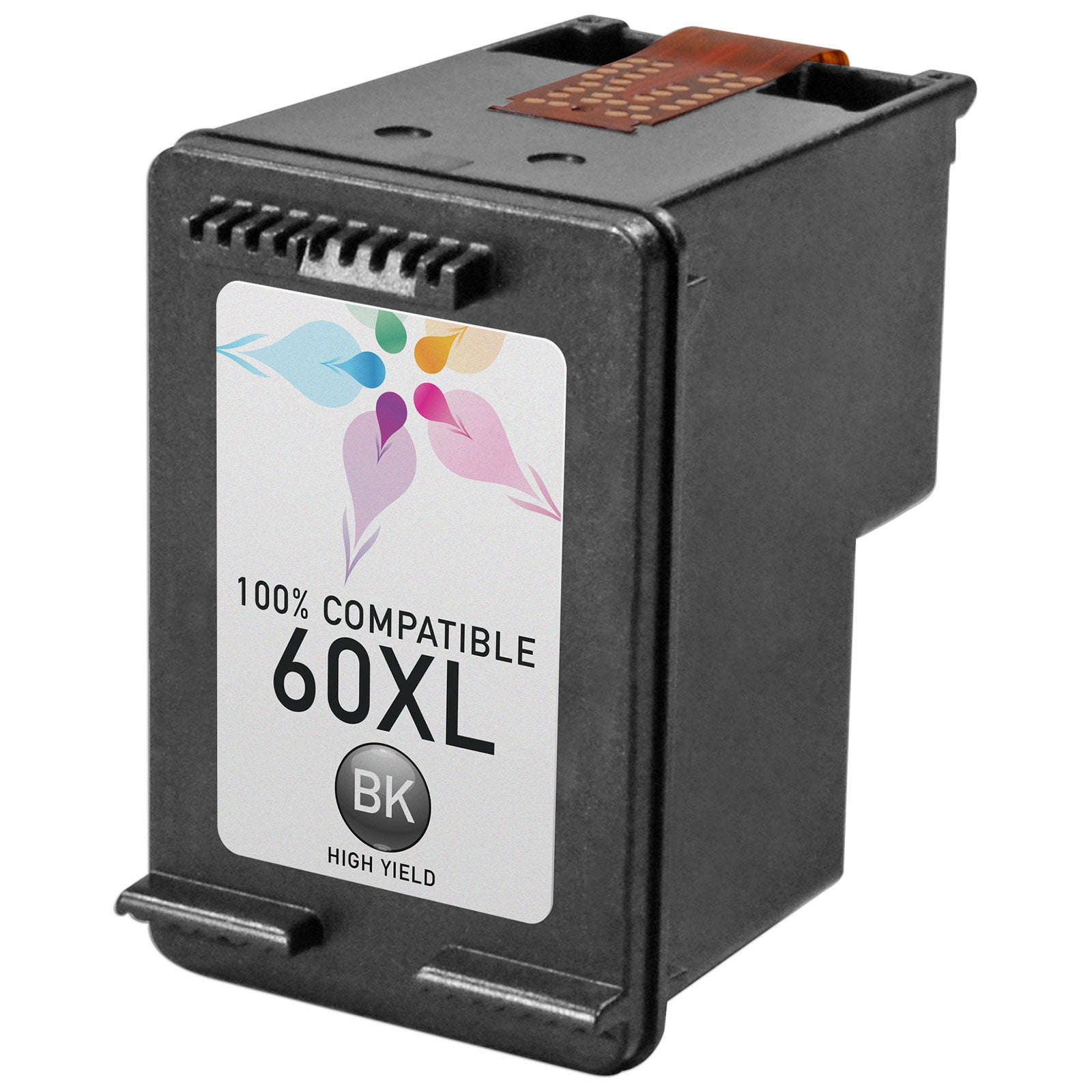 Remanufactured HP CC641WN (HP 60XL) High-Yield Black Ink Cartridge