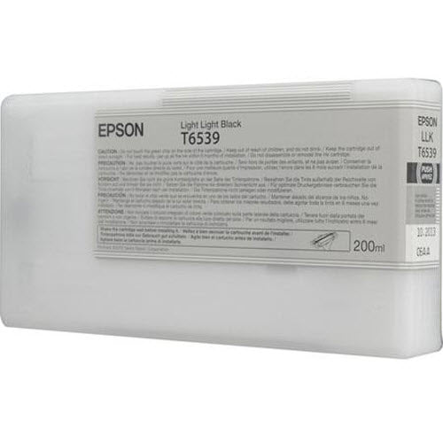 OEM Epson T6539 Light Light Black Ink Cartridge