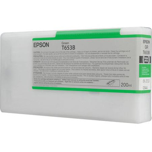OEM Epson T653B Green Ink Cartridge
