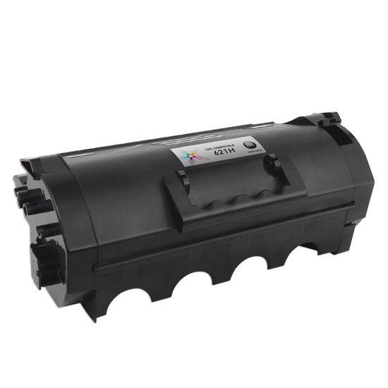 Compatible Lexmark 621H High Yield Black Toner Cartridge (25,000 Pages)