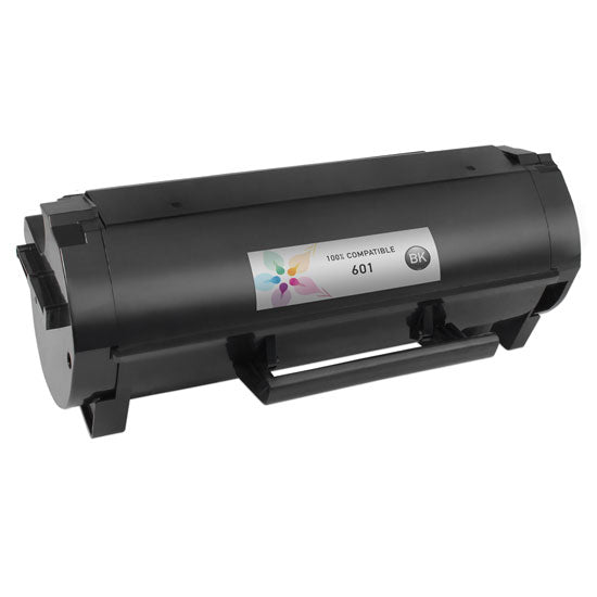Compatible Lexmark 601 Black Toner Cartridge (2,500 Pages)