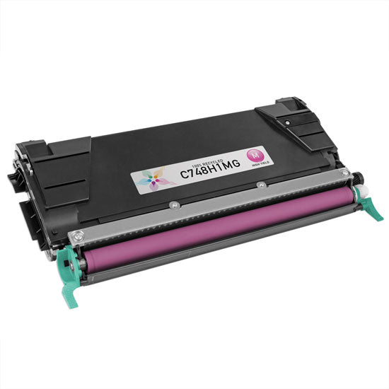Remanufactured Lexmark C748H1MG Magenta Toner Cartridge (10,000 Pages)
