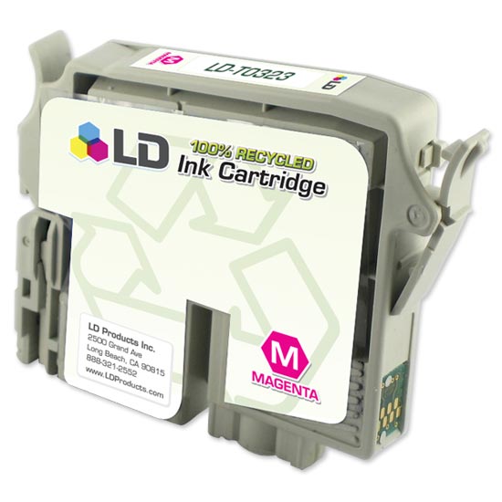 Remanufactured Epson T032320 Magenta Ink Cartridge (440 Pages)