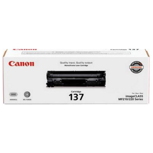 OEM Canon 137 / 9435B001 Black Toner Cartridge (2,400 Pages)