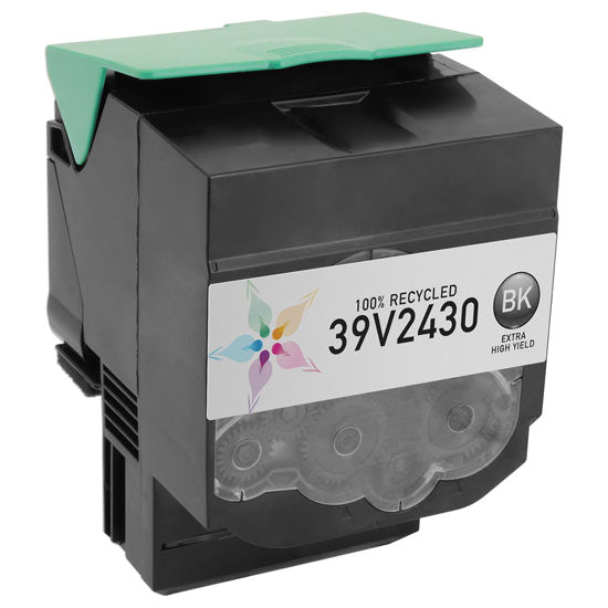 Remanufactured IBM 39V2430 Extra High Yield Black Toner Cartridge (6,000 Pages)