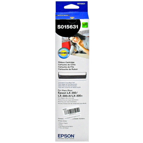 OEM Epson S015631 Black Ribbon Cartridge