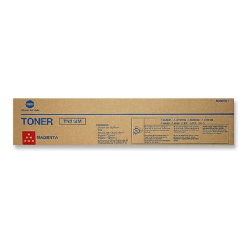 OEM Konica-Minolta A0D7331/TN314M Magenta Toner Cartridge (20,000 Pages)