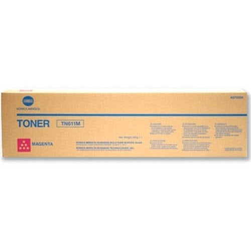 OEM Konica-Minolta A070330 Magenta Toner Cartridge (27,000 Pages)