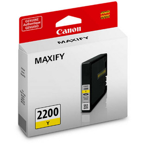 OEM Canon PGI-2200 Yellow Ink Cartridge (700 Pages)