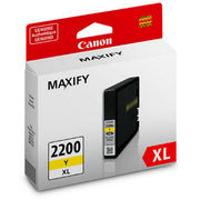 OEM Canon PGI-2200XL Yellow Ink Cartridge (1,500 Pages)