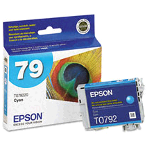 OEM Epson T079220 High Yield Cyan Ink Cartridge (810 Pages)