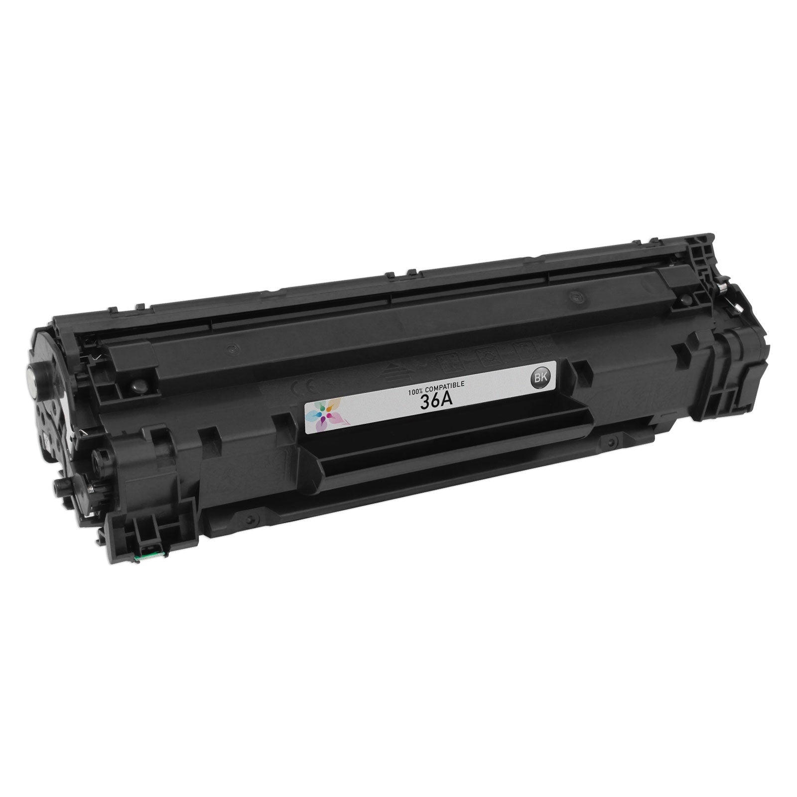 Compatible HP CB436A Black Toner Cartridge