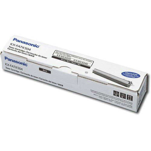 OEM Panasonic KX-FATK504 Black Toner Cartridge (2,500 Pages)