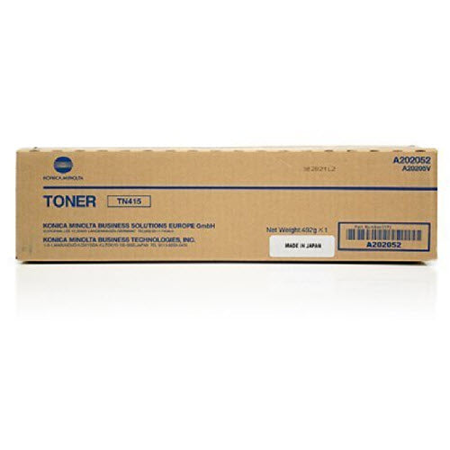 OEM Konica Minolta A202032 (TN415) Black Toner Cartridge (25,000 Pages)
