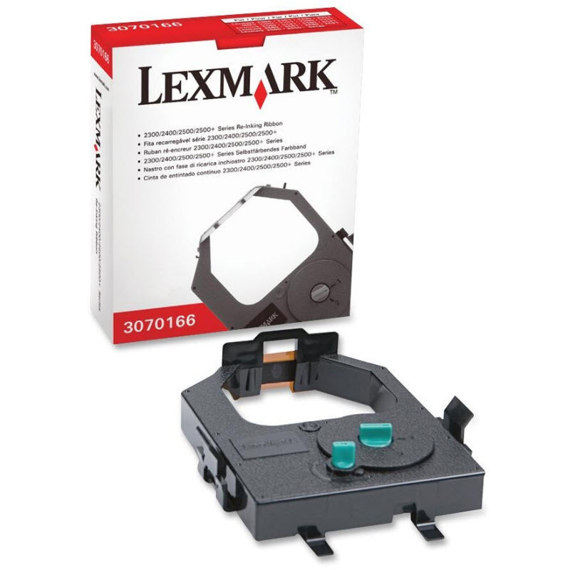 OEM Lexmark 3070166 Black Ribbon Cartridge