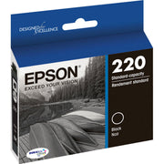 OEM Epson T220120 Black Ink Cartridge (175 Pages)