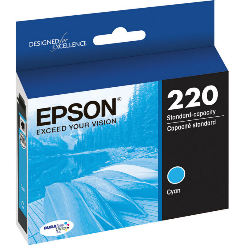 OEM Epson T220220 Cyan Ink Cartridge