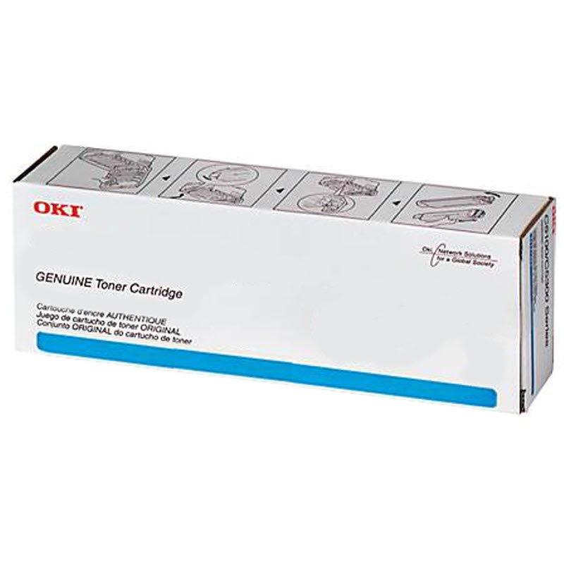 OEM Okidata 45396223 Cyan Toner Cartridge (10,000 Pages)
