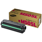OEM Samsung CLT-M505L Magenta Toner Cartridge (3,500 Pages)