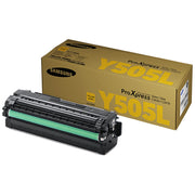 OEM Samsung CLT-Y505L Yellow Toner Cartridge (3,500 Pages)