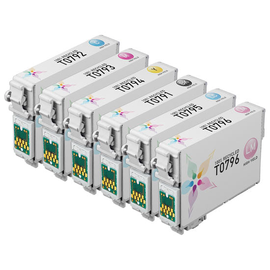 Set of 6 Remanufactured Epson T079 Multi Ink Cartridge