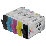 Set of 5 Compatible HP 564XL Multi Ink Cartridge (1BK, 1C, 1M, 1Y, 1PB) (1300 Pages)