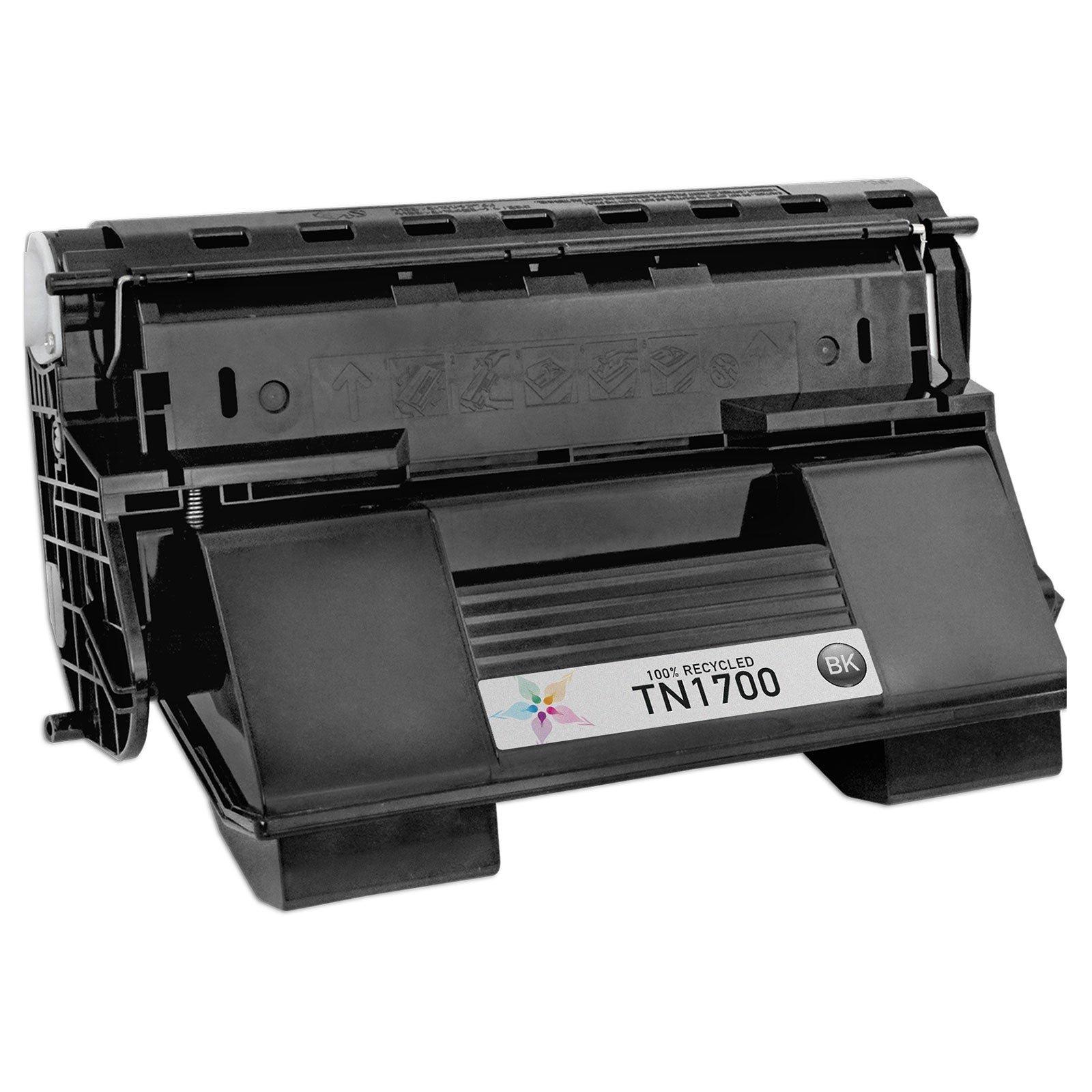 Remanufactured Brother TN1700 Black Laser Toner Cartridge (17,000 Pages)