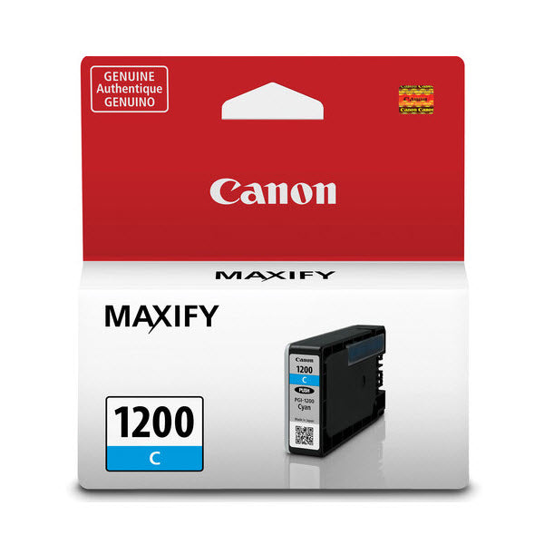 OEM Canon PGI-1200 Cyan Ink Cartridge (300 Pages)