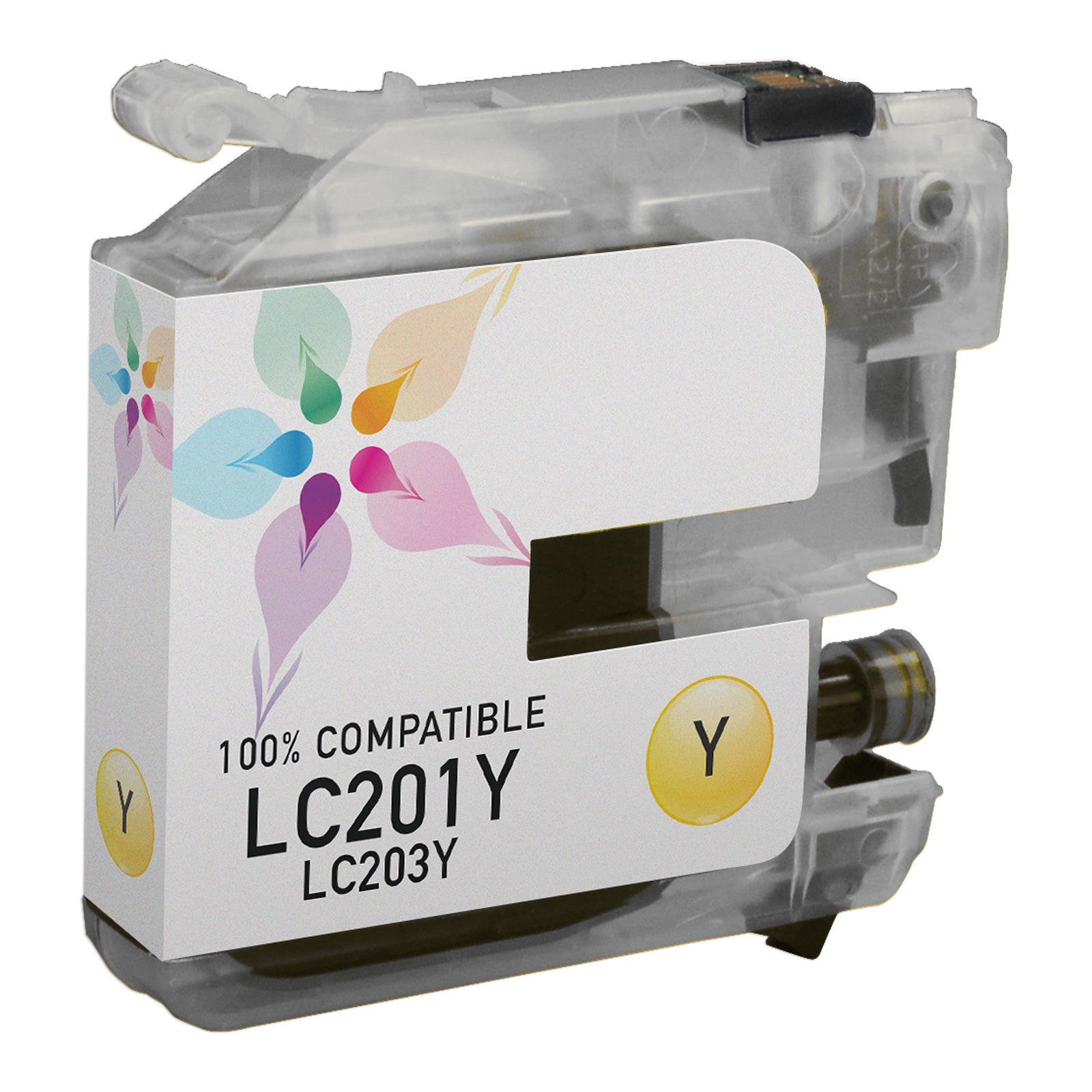 Compatible Brother LC201Y Yellow Ink Cartridge (260 Pages)