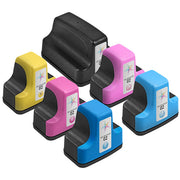 Set of 6 Remanufactured HP 02 Multi Ink Cartridge