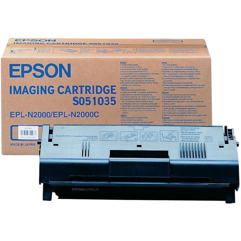 OEM Epson S051035 Black Toner Cartridge (6,000 Pages)