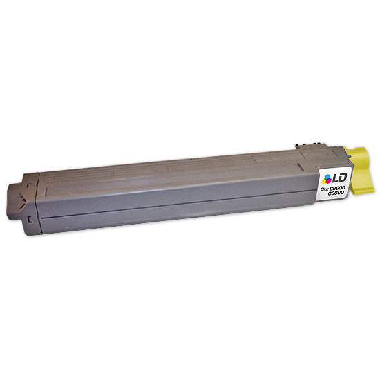 Remanufactured Okidata 42918901 Yellow Laser Toner Cartridge (15,000 Pages)