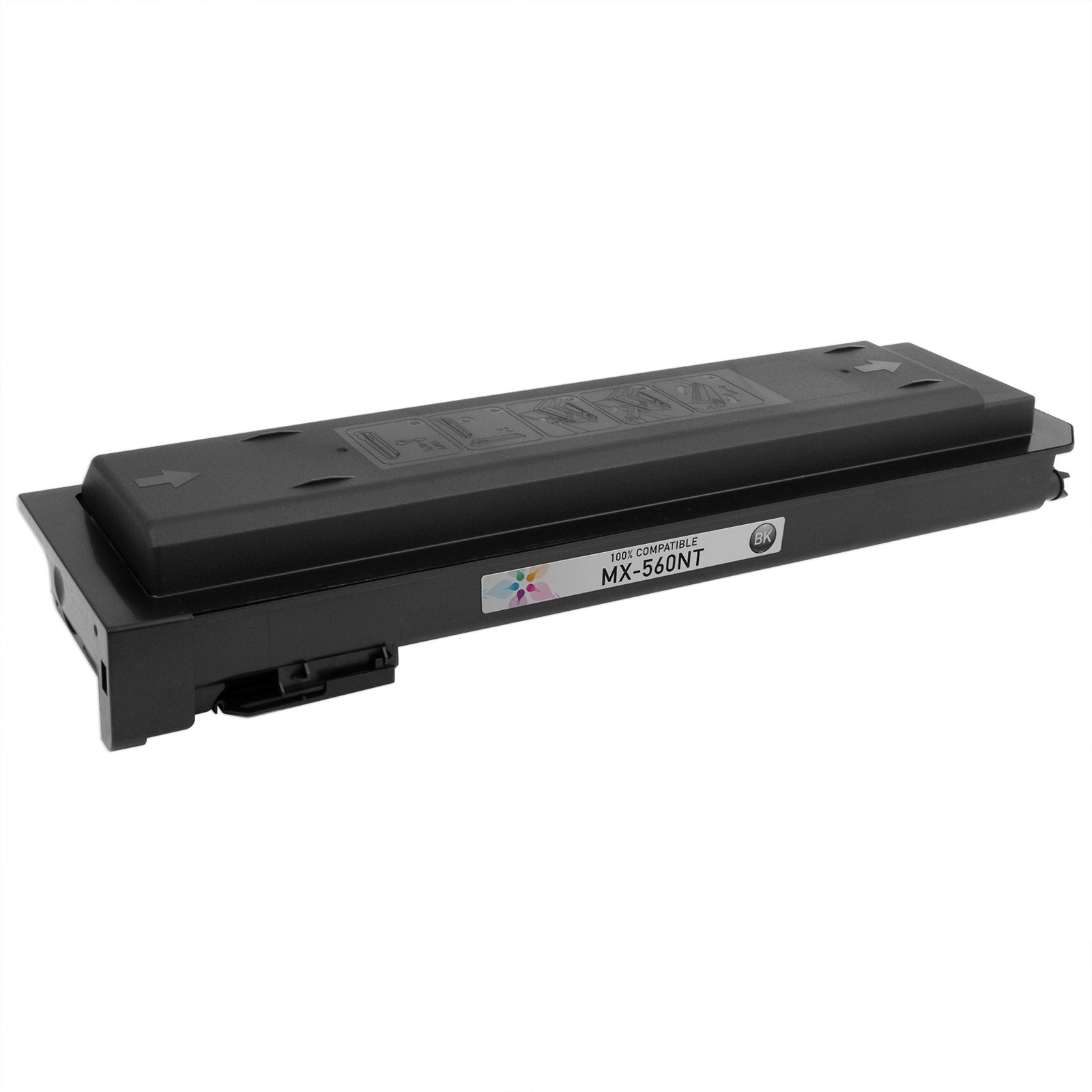 Compatible Sharp MX-560NT Black Toner Cartridge (40,000 Pages)