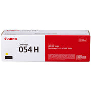 OEM Canon 054H High Yield Yellow Toner Cartridge (2,300 Pages)