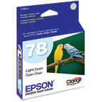 OEM Epson T078520 Light Cyan Ink Cartridge (430 Pages)