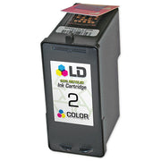 Remanufactured Lexmark 18C0190 (#2) Color Ink Cartridge